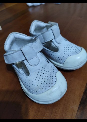 Kız Bebek Beyaz İlk Adım Ayakkabısı