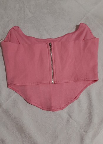 Pembe Kadın Bustiyer - Görsel 2