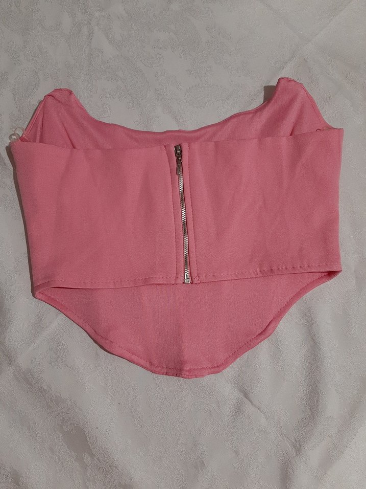 Pembe Kadın Bustiyer - Görsel 2