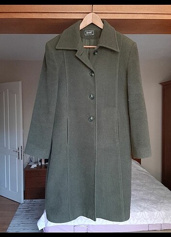 Yün kaşe kaban manto - Görsel 7