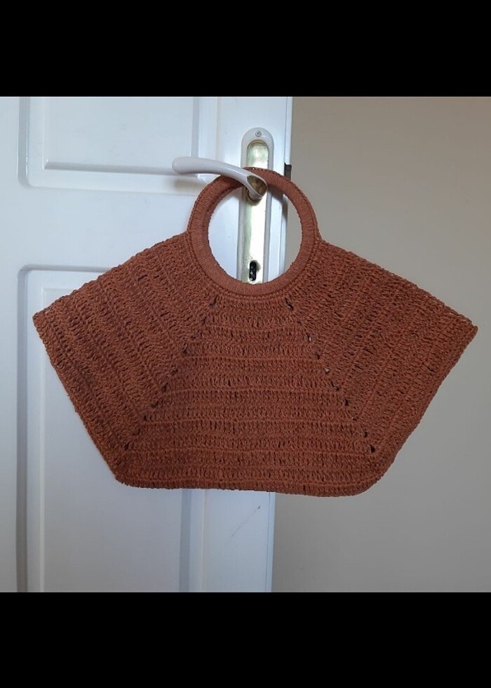 Kleopatra model kiremit rengi çanta - Görsel 4