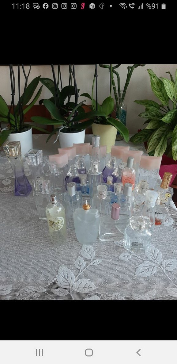 kadın parfümü boş şişeleri - Görsel 3