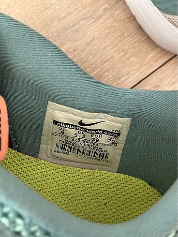 39 Beden mavi Renk Nike Free 5.0 Spor Ayakkabı