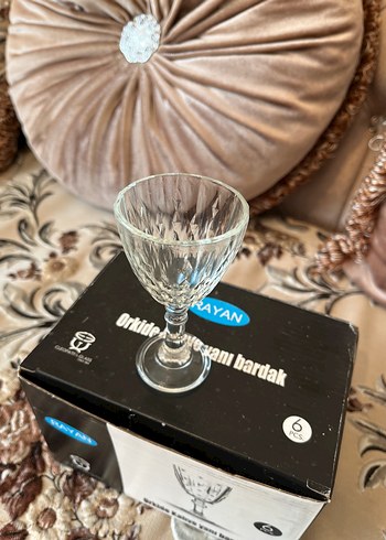 Paşabahçe RAYAN Orkide Kahve Yanı Sunumluk Bardak 6'lı Set