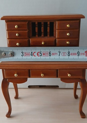 ahşap minyatür çalışma masası - Görsel 3