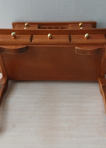 ahşap minyatür çalışma masası - Görsel 7