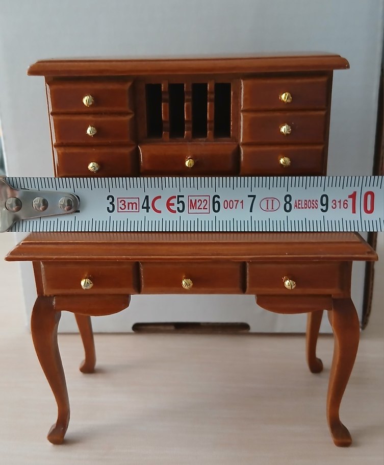 ahşap minyatür çalışma masası - Görsel 3