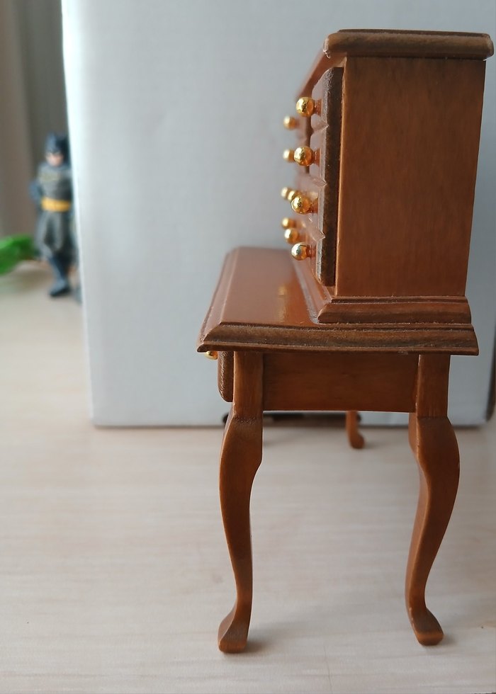 ahşap minyatür çalışma masası - Görsel 5