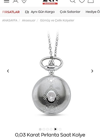 Zen Diamond saat kolye - Görsel 9