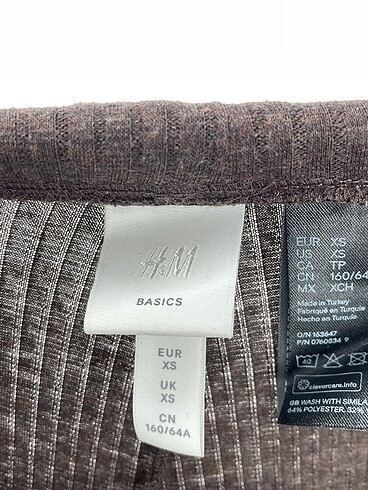 xs Beden çeşitli Renk H&M Düz Kesim %70 İndirimli.