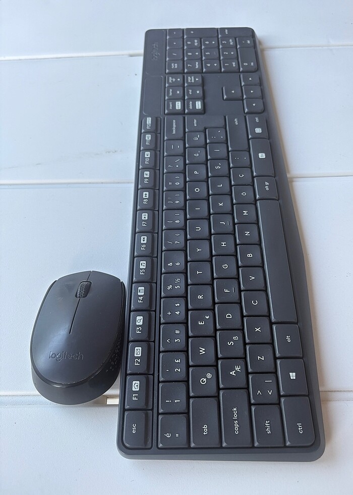 Logitech Kablosuz Klavye Mouse Seti - Görsel 2