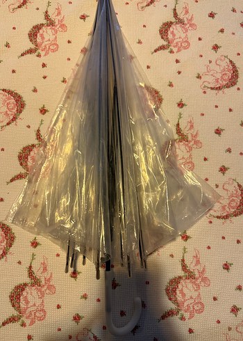 Şeffaf Renkli Otomatik Şemsiye - Görsel 6