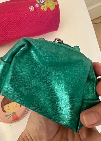 Nakışlı Fermuarlı Pembe Bohem Kalemlik - Görsel 4