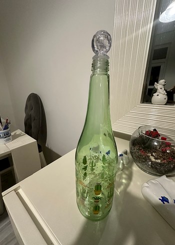 Yeşil Cam yağdanlık