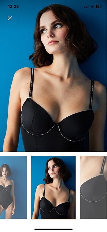 diğer Beden Penti taş detaylı bodysuit