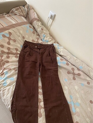 40 Beden kahverengi Renk Trendyolmilla kahve jeans