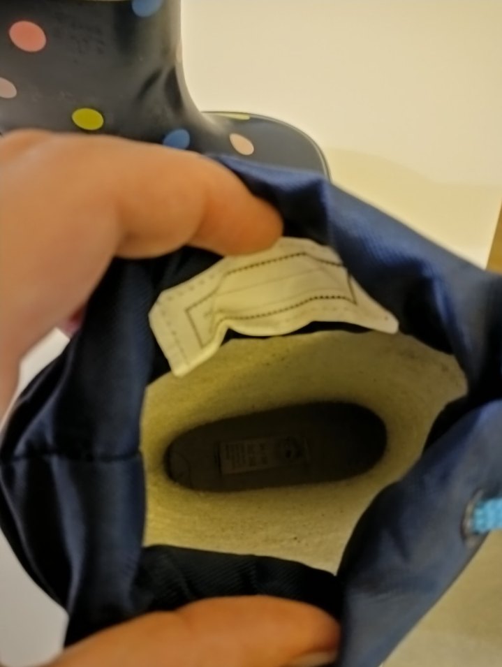 Kız Çocuk Çok Renkli Puantiyeli Lastik Çizme - Görsel 5