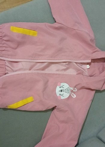 Pembe mevsimlik mont - Görsel 3