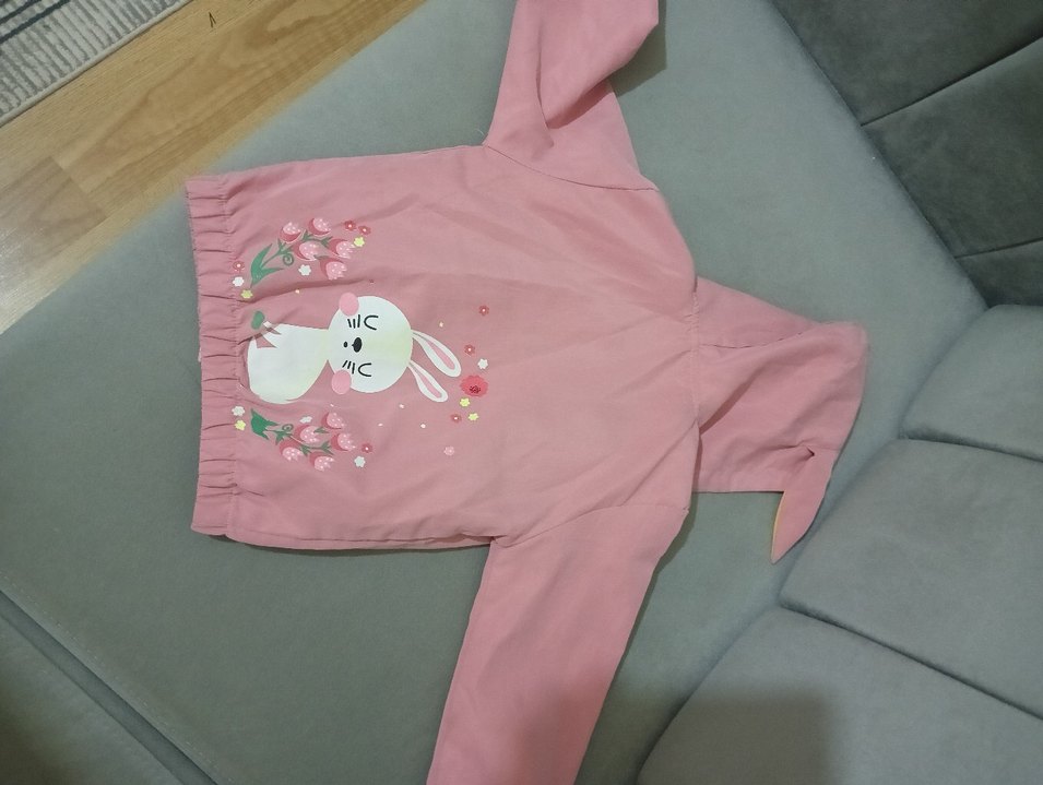 Pembe mevsimlik mont - Görsel 2