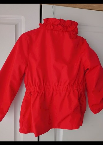 panco kiz bebek kirmizi mont - Görsel 3