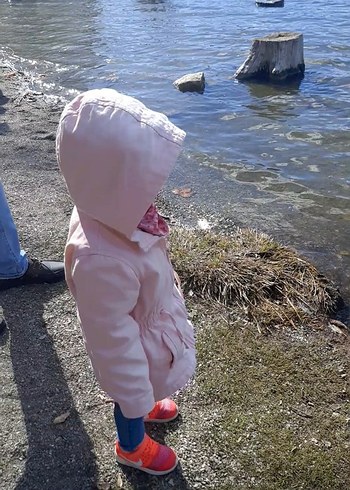 Kız Çocuk trenckot - Görsel 6