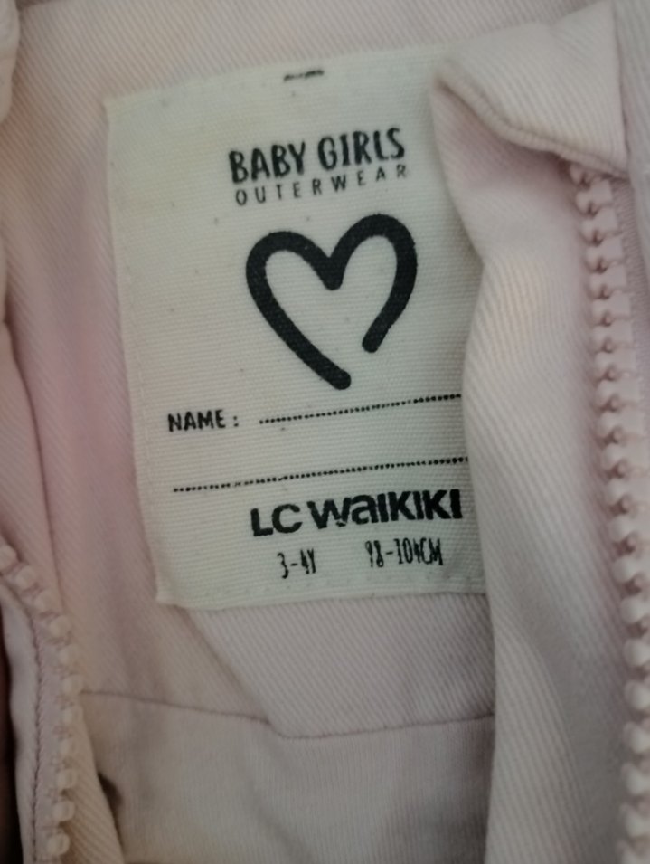 Kız Çocuk trenckot - Görsel 3