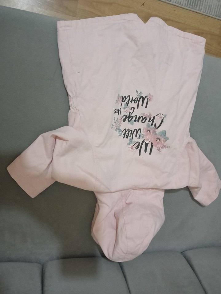 Kız Çocuk trenckot - Görsel 4