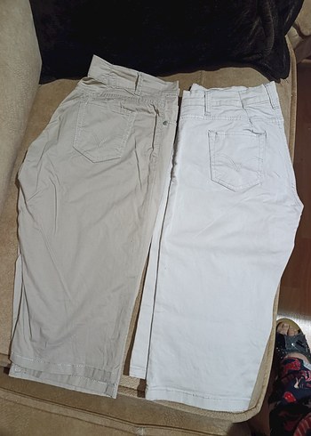 İKİ ADET BAYAN KAPRİ KUMAŞ - Görsel 2