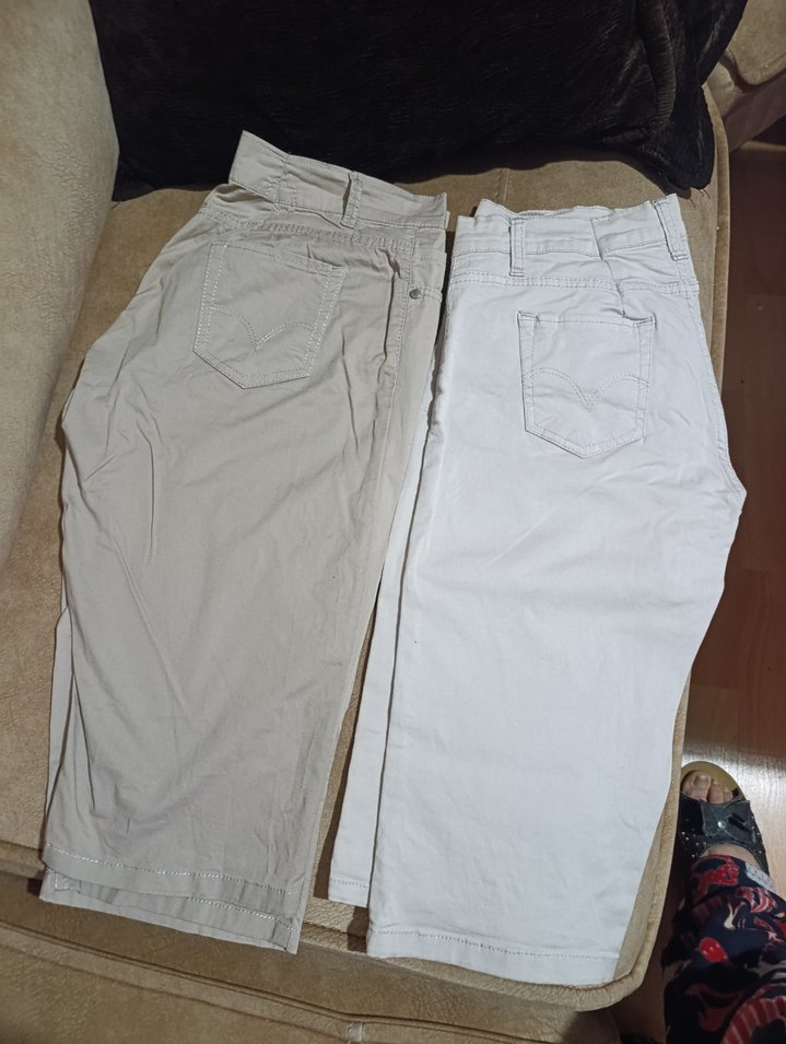 İKİ ADET BAYAN KAPRİ KUMAŞ - Görsel 2