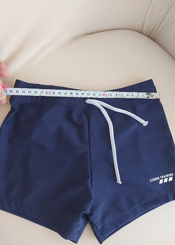 8 Yaş Beden mavi Renk Erkek Çocuk Lacivert Yüzme Şortu