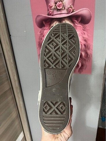 42 Beden siyah Renk Converse chuck 42 numara orjinal