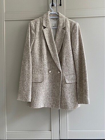 H&M tüvit blazer