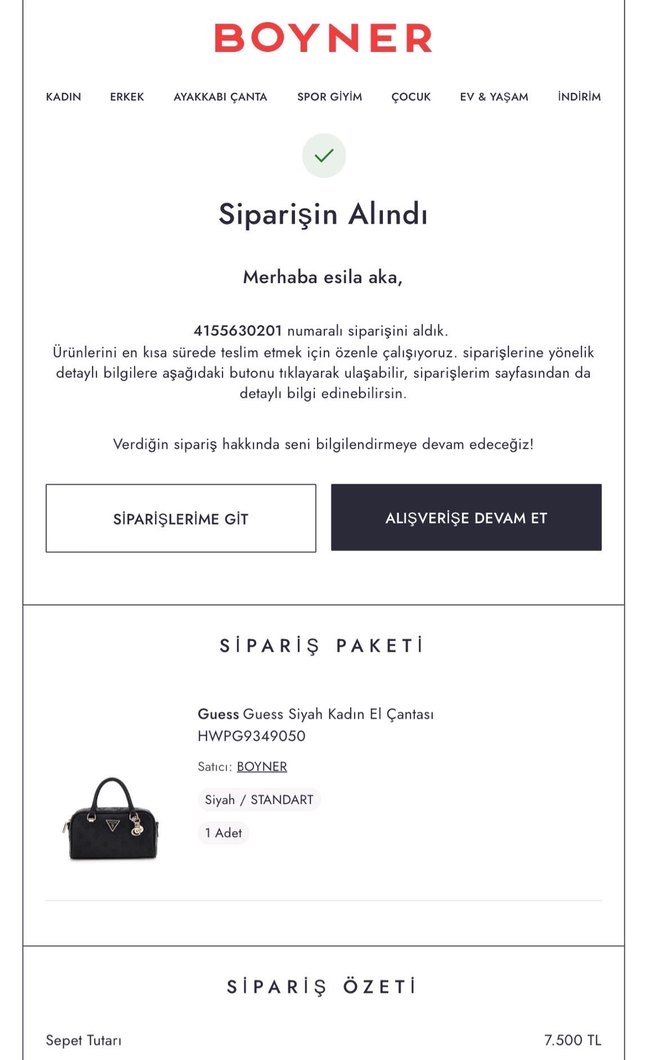 Orijinal Guess Çanta - Görsel 2