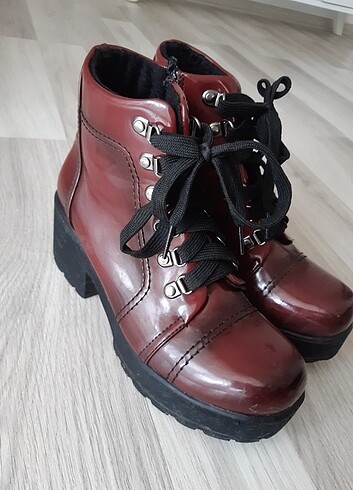 38 Beden bordo Renk Kadın bot