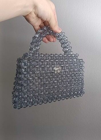 Boncuklu çanta
