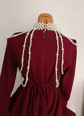 İnci omuz kolyesi - Görsel 2