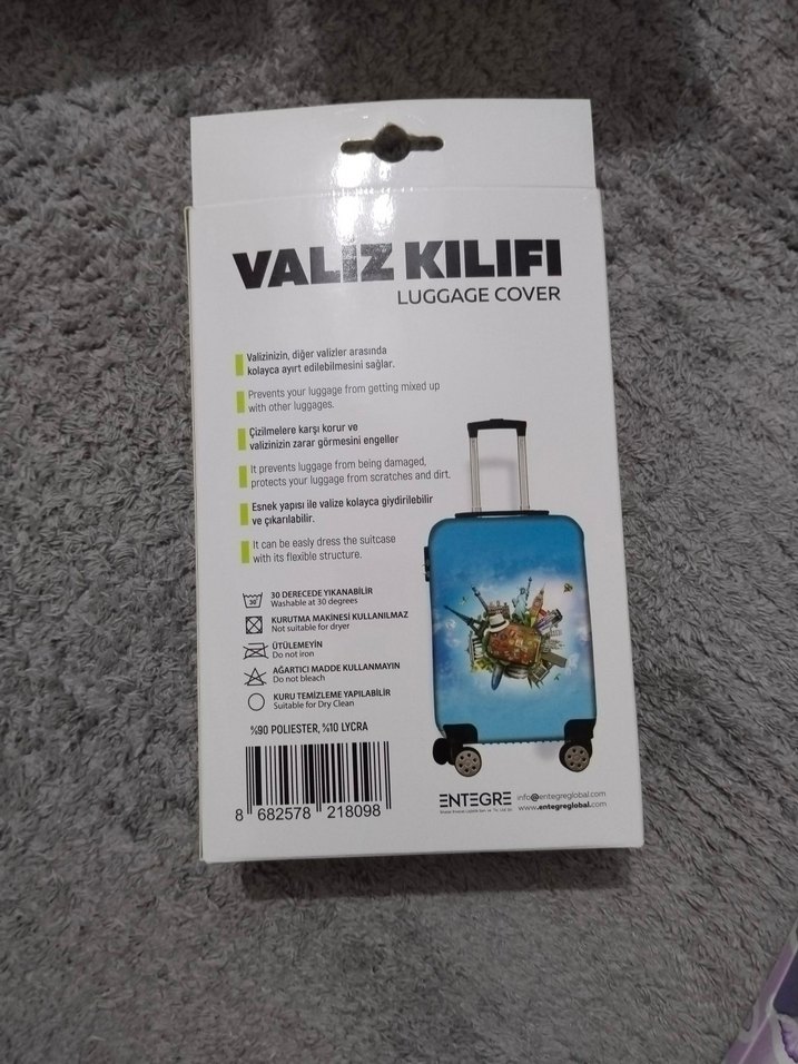 Orta Boy Valiz Kılıfı - Görsel 2