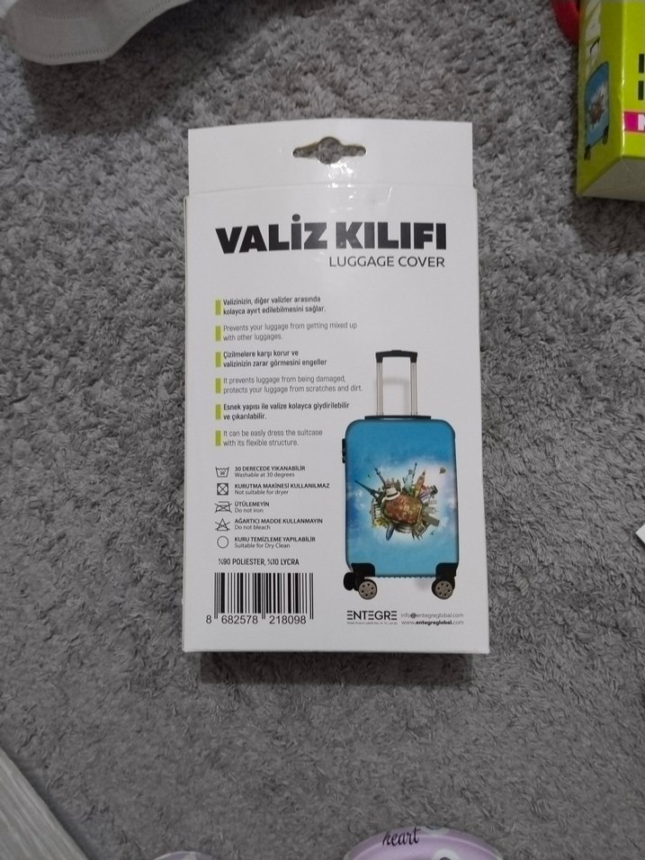 Orta Boy Valiz Kılıfı - Koruyucu Kapak - Görsel 2