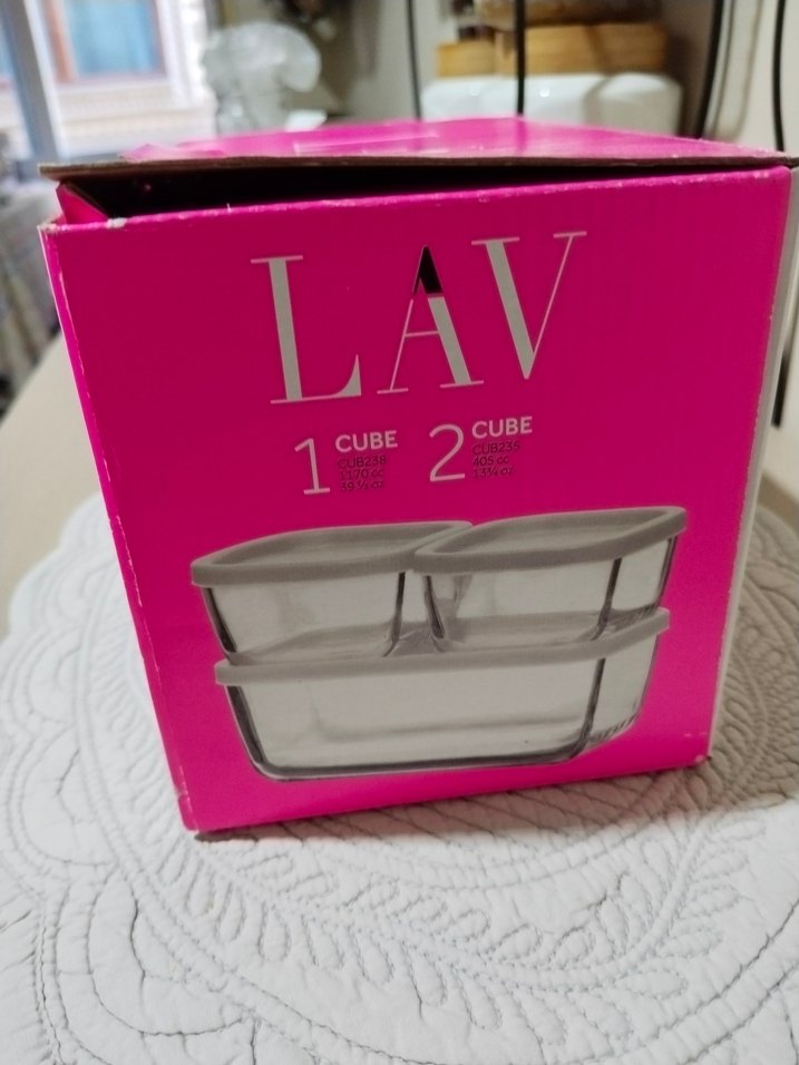 LAV Çok Amaçlı 3'lü Saklama Kabı Seti - Görsel 3