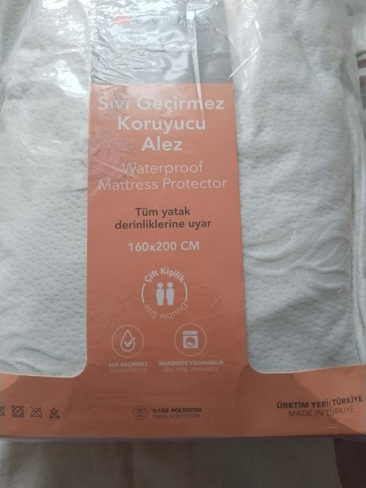 160x200 CM Su Geçirmez Alez Koruyucu - Görsel 2