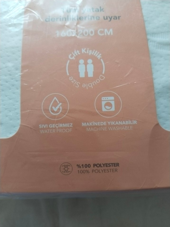 160x200 CM Su Geçirmez Alez Koruyucu - Görsel 3