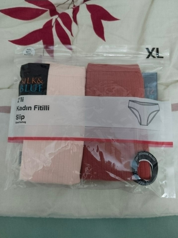 Pastel Renkli Fitilli Mini Kadın Külot Seti - Görsel 2