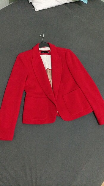 Zara ceket kırmızı 