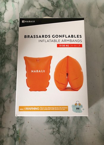 NABAIJI Turuncu Şişme Kolluk 11-30 kg
