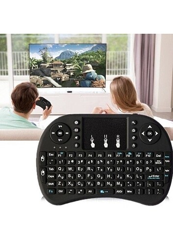 Hello HL-19485 Kablosuz Mini Klavye+
Touchpad Dokunmatik Mouse - Görsel 5