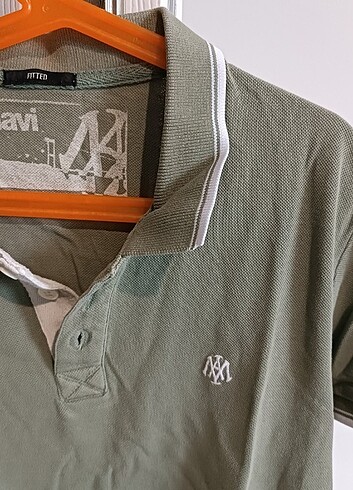 s Beden haki Renk Mavi marka t-shirt