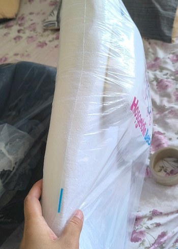 Beyaz Bebek Yatağı ve Minderi - Görsel 2