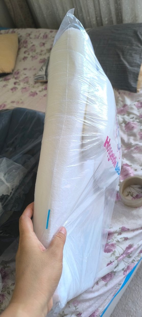 Beyaz Bebek Yatağı ve Minderi - Görsel 2