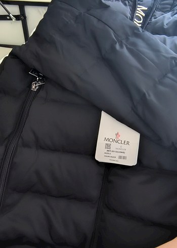 Moncler Siyah Fermuarlı Erkek Mont - Görsel 2