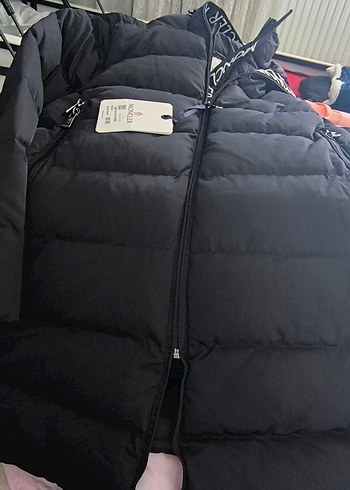 Moncler Siyah Fermuarlı Erkek Mont - Görsel 6